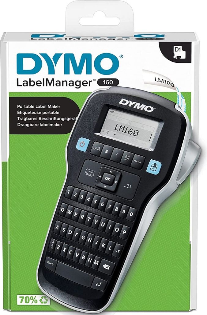 DYMO LetraTag XR Étiqueteuse Portative - Imprimante D'Étiquettes Thermique Sans Encre
