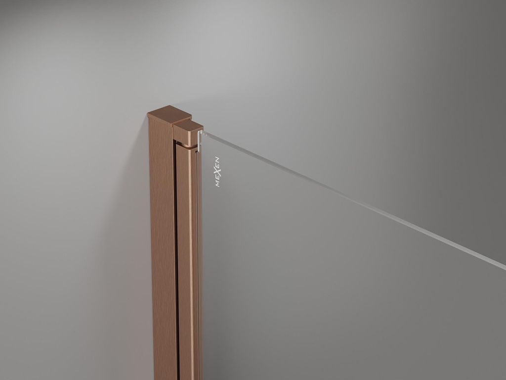 Mexen Mist-F Porte de douche pliante droite 90 cm, Image du produit 