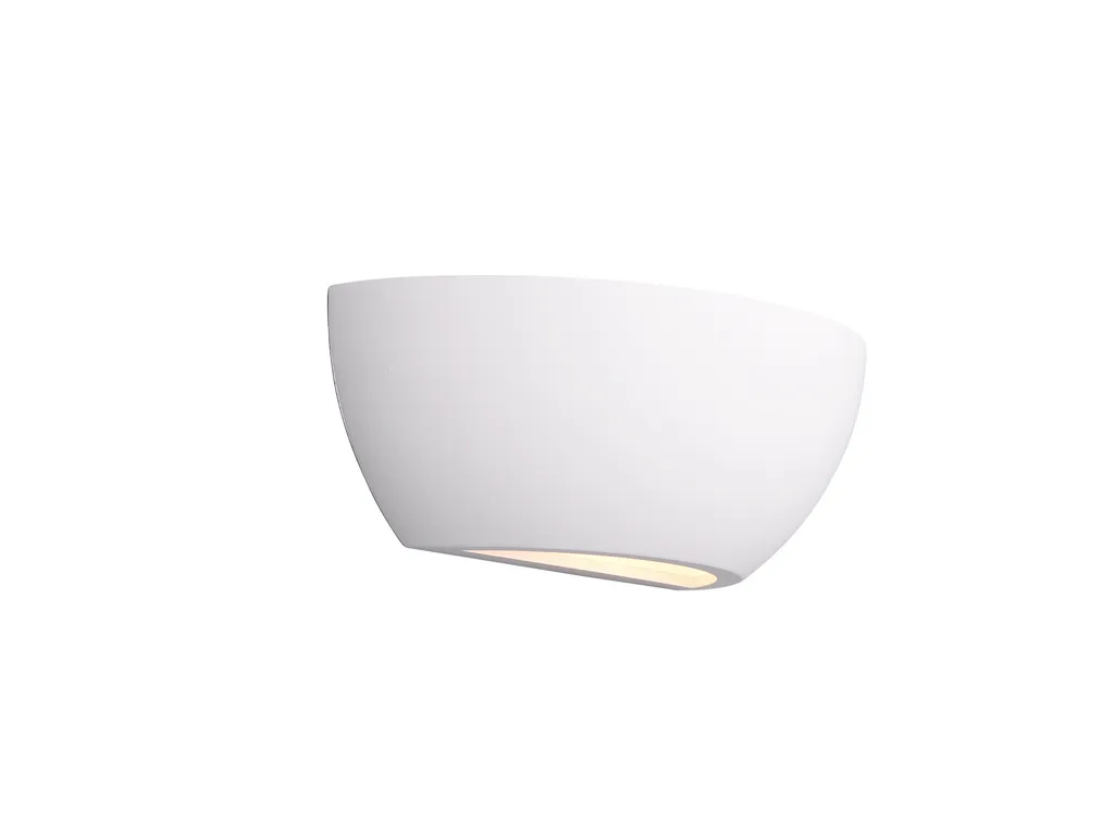 Lampe murale ROMA Trio 201000101 finition métal blanc robuste et sobre