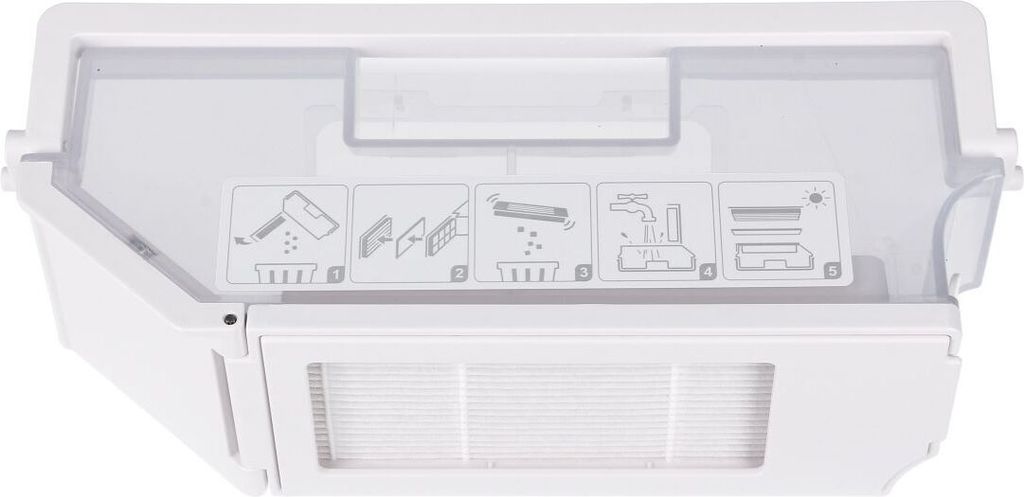 easyPART passend für 201-2113-0039 Ecovacs Staubbehälter weiß für Staubsauger-Roboter