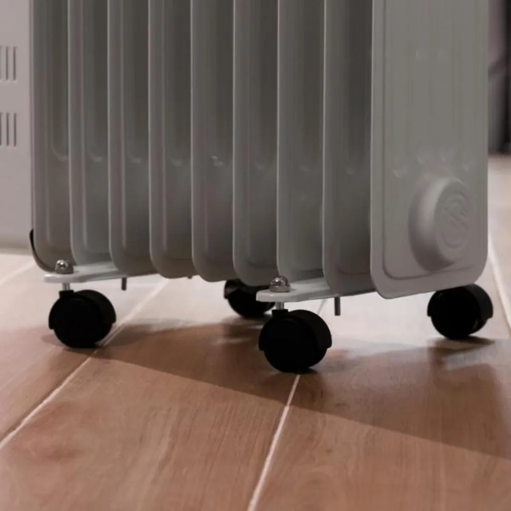Radiateur à Bain d'Huile Cecotec ReadyWarm 9000 Space Blanc de 2000W - 4