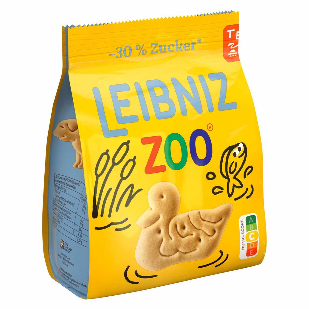 Leibniz Zoo Original -30% Zucker 125g Produktbild 