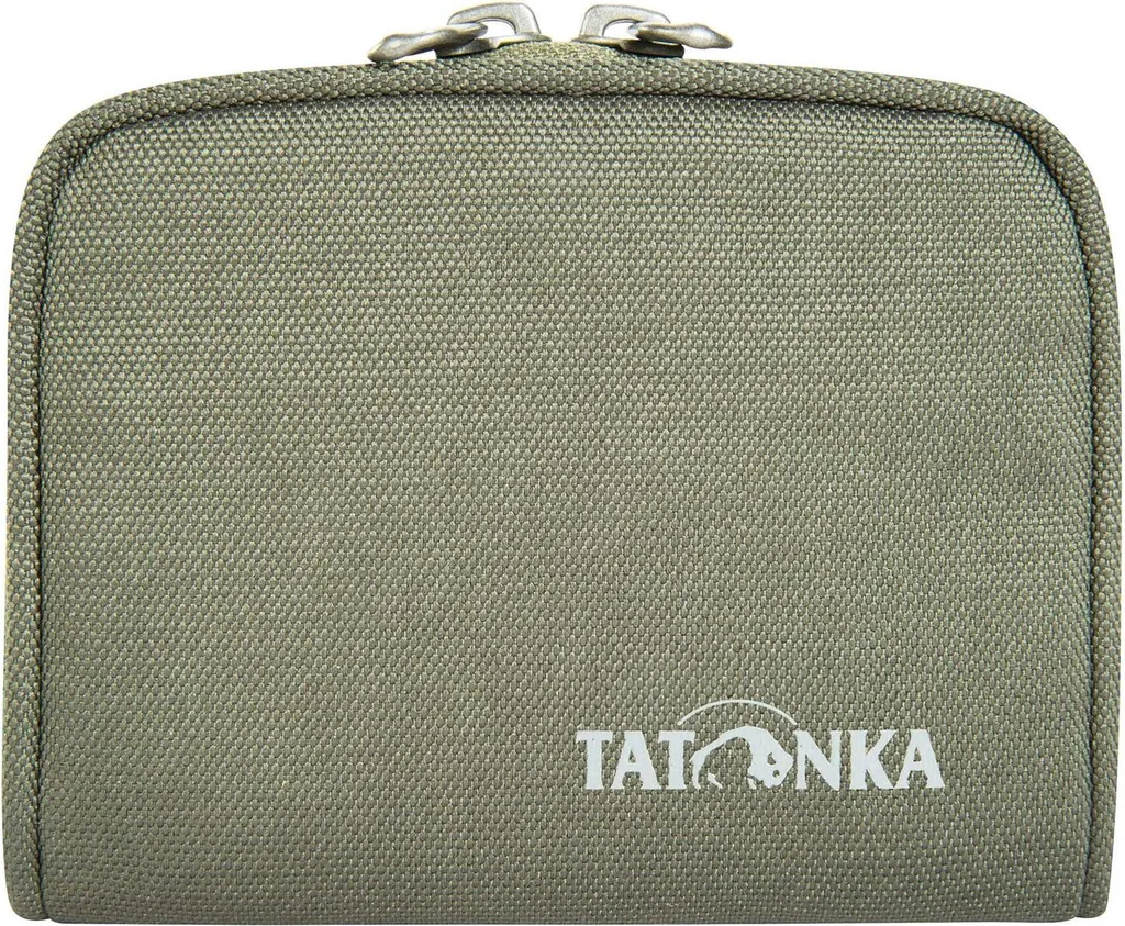 Portafoglio Tatonka Zip Money Box Olive - Protezione RFID Garantita