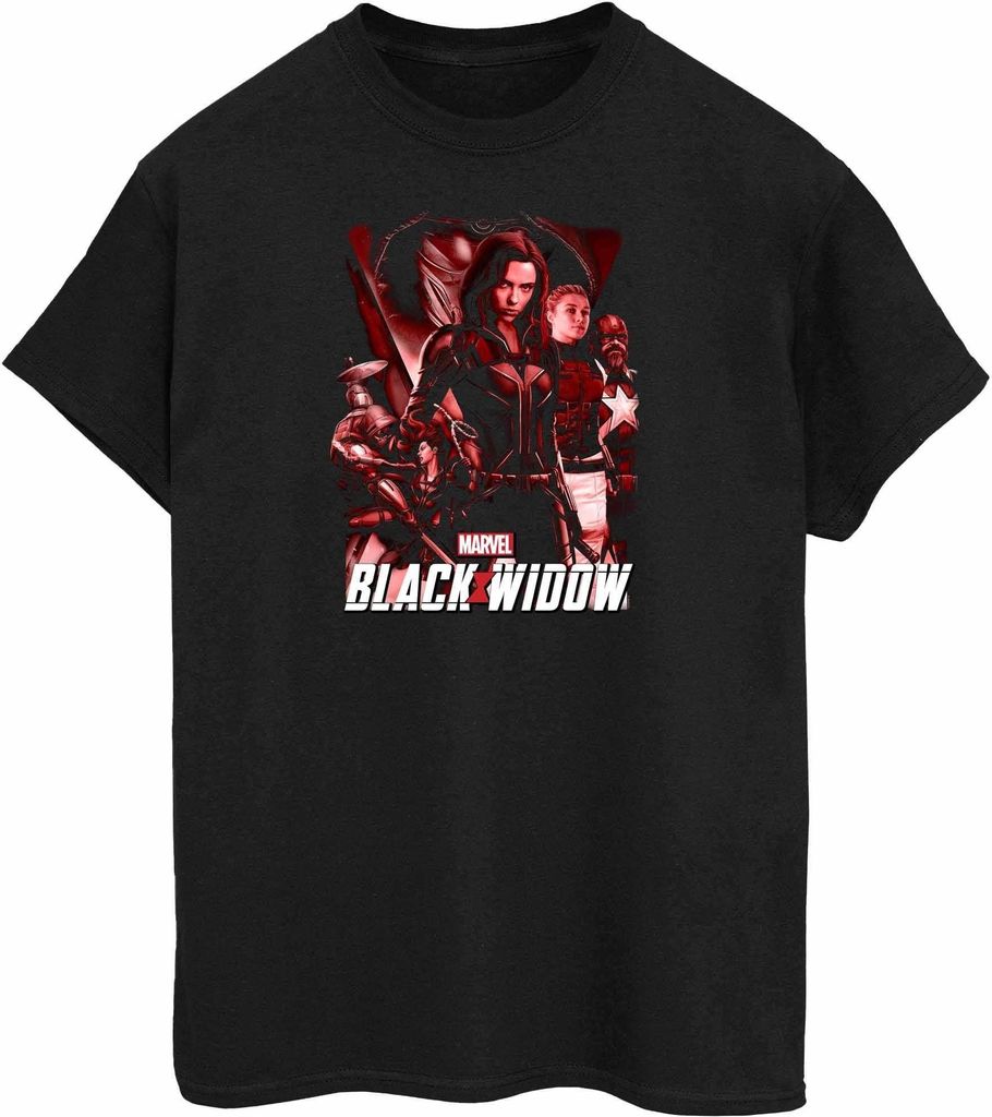 Marvel - T-Shirt für Damen BI51811 (S) (Schwarz)