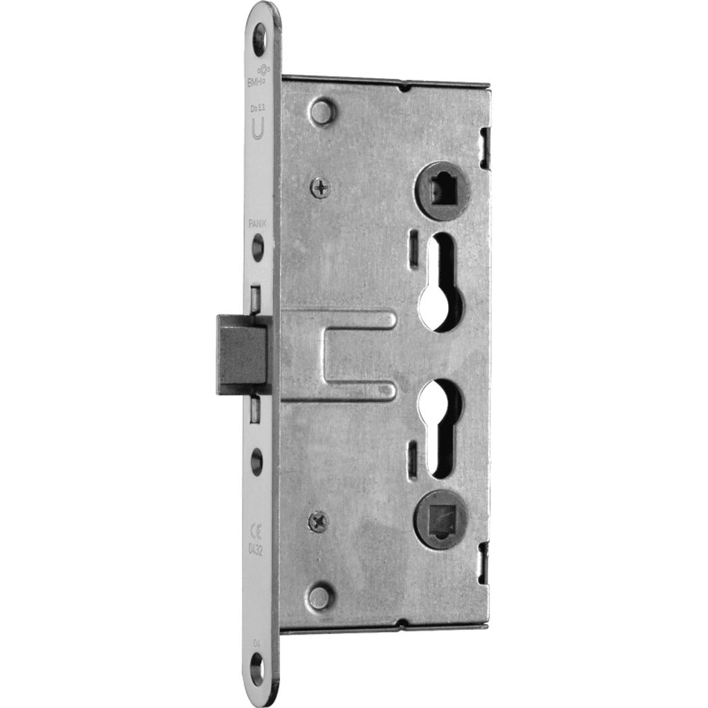 BMH Stahltürschloss 1739 PZ 65mm Stulp 24mm Dorn 9mm Produktbild 