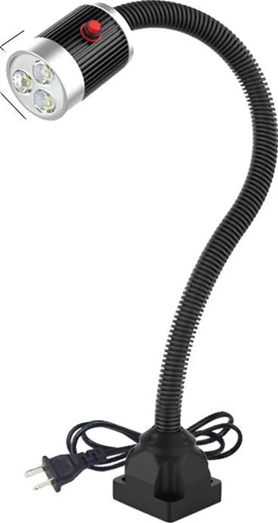 Éclairage LED flexible pour atelier et machine CNC avec support magnétique