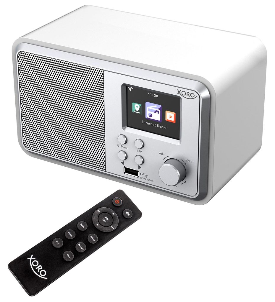 Xoro XOR400910, Internet, Digitálny, DAB+, FM, 3 W, MP3, Obrázok produktu 