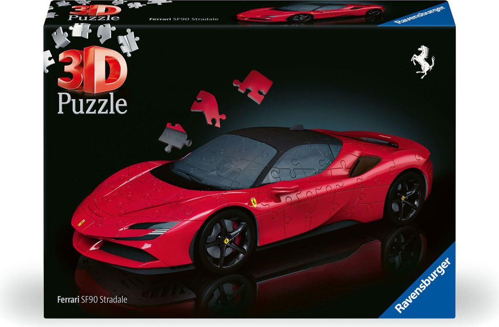 Ravensburger 11576, 108 szt., Pojazdy, 8 lat(a) Puzzle 3D