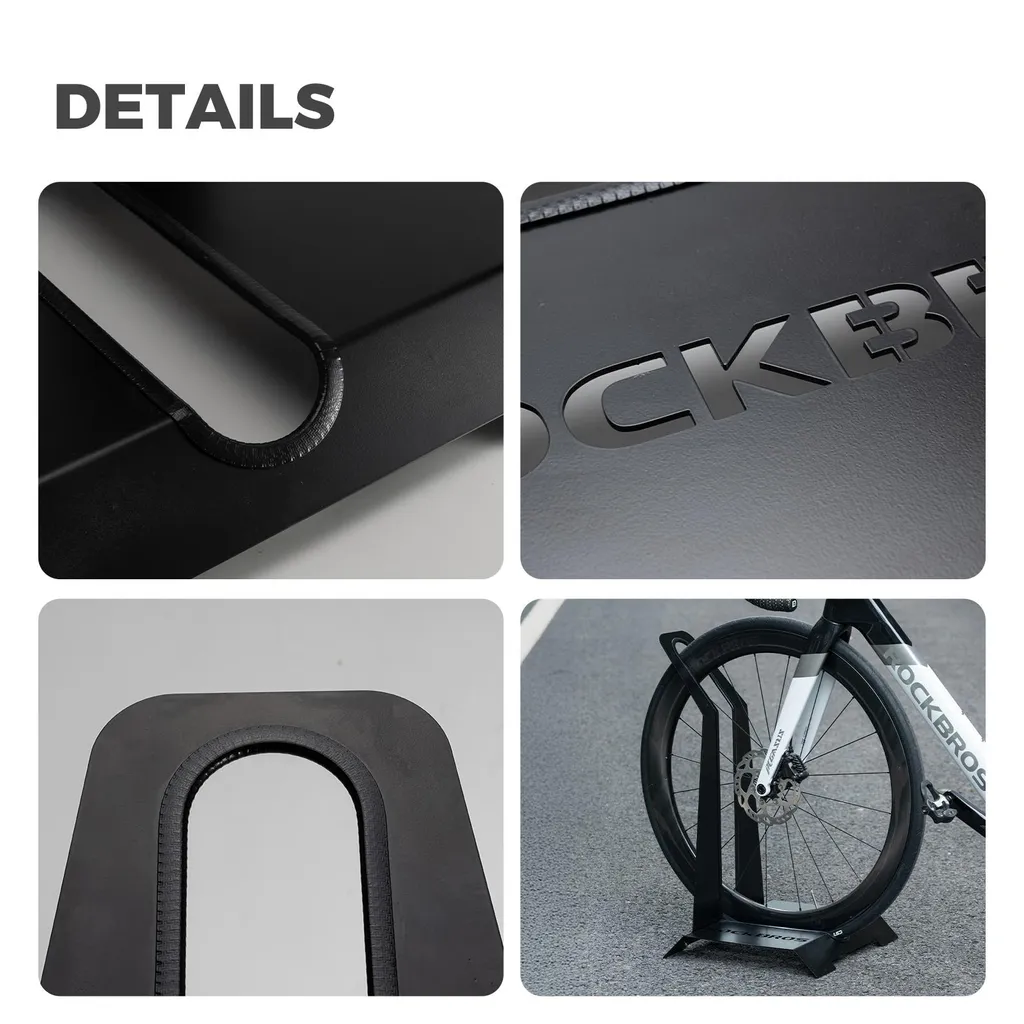 Support de vélo anti-chute en forme de L pour protéger votre cadre