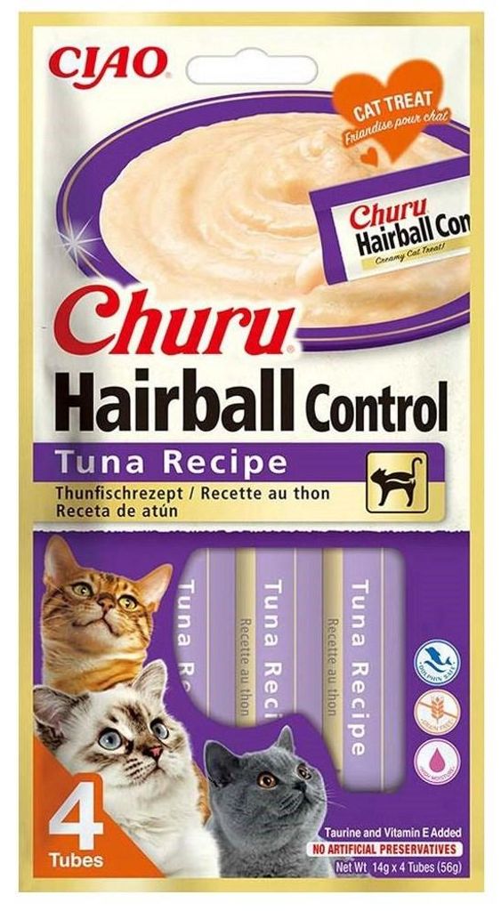 Przysmak Churu Hairball tuńczyk 4x14g Zdjęcie produktu 