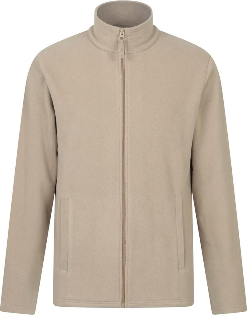Mountain Warehouse - "Raso" Fleece-Oberteil für Herren, Durchgehender Reißverschluss MW4772 (3XL) (Naturweiß)