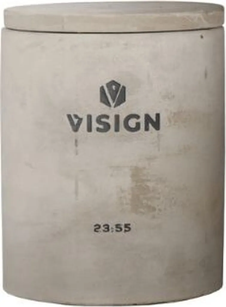 Candela Visign Nature Beton: Il Rituale del Relax nel Cemento Naturale