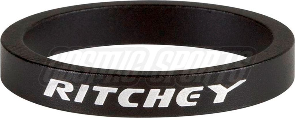 Ritchey Spacer, 1 1/8"/28.6, 5mm, 10 Stk., bb black