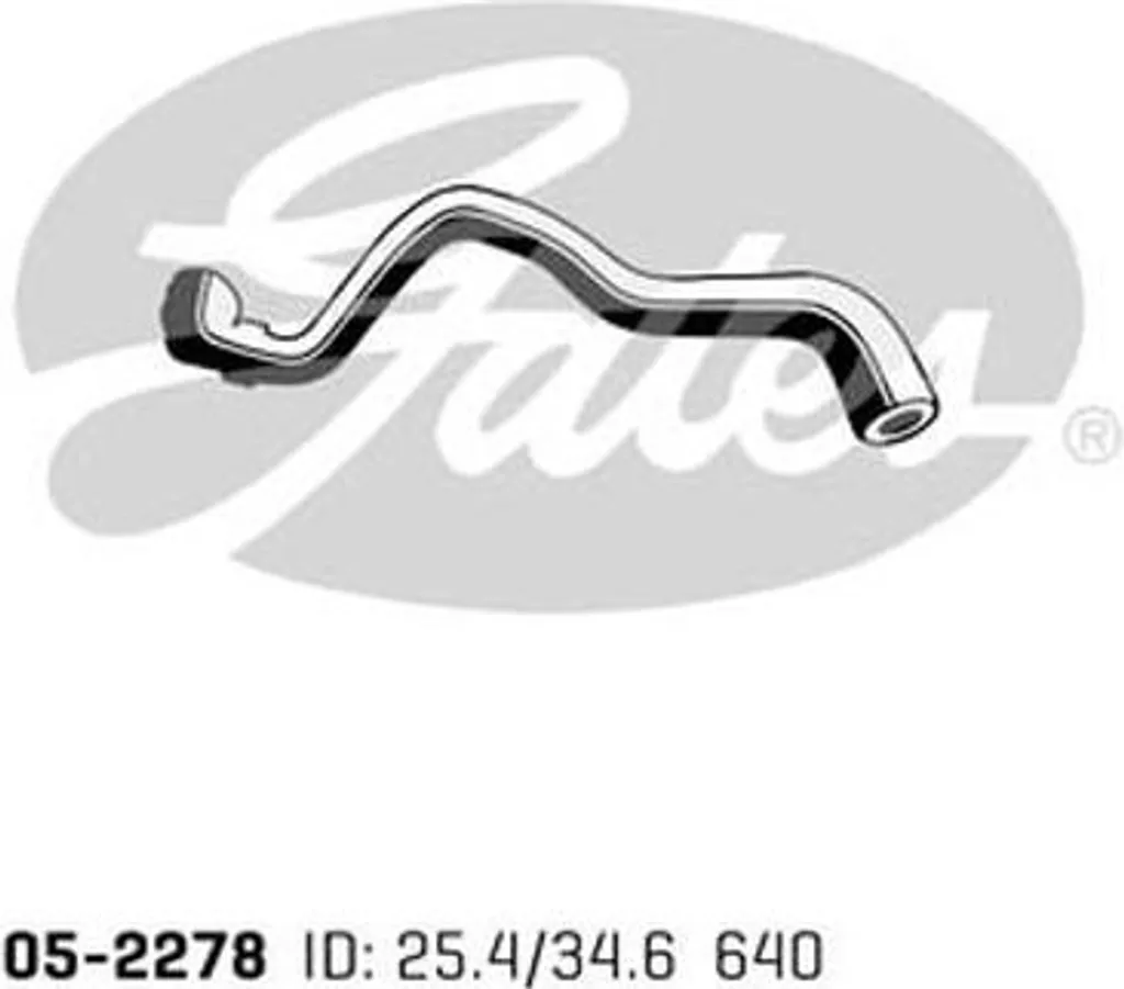 Tuyau de radiateur pour réparation circuit refroidissement Ford Mondeo