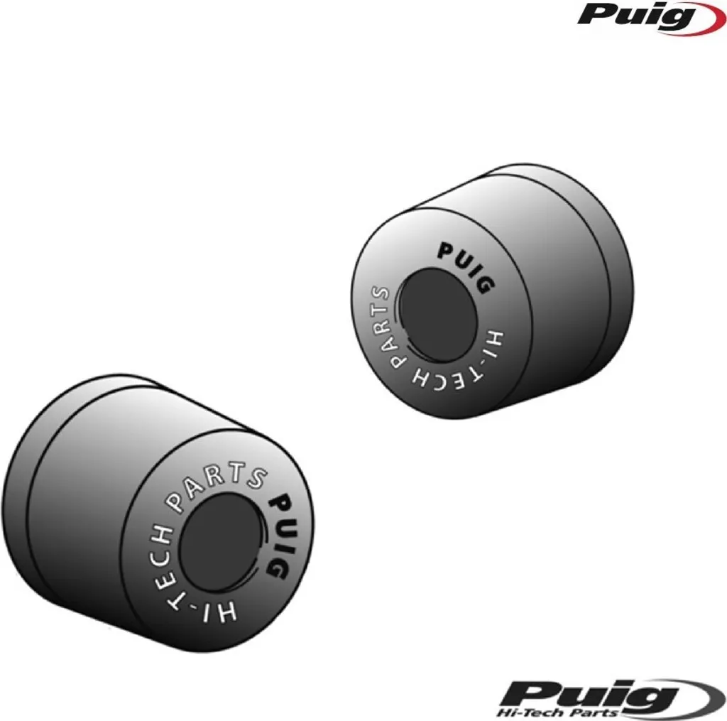 Cache de Protection Régulateur Universel PUIG 9033N Noir Avant Arrière