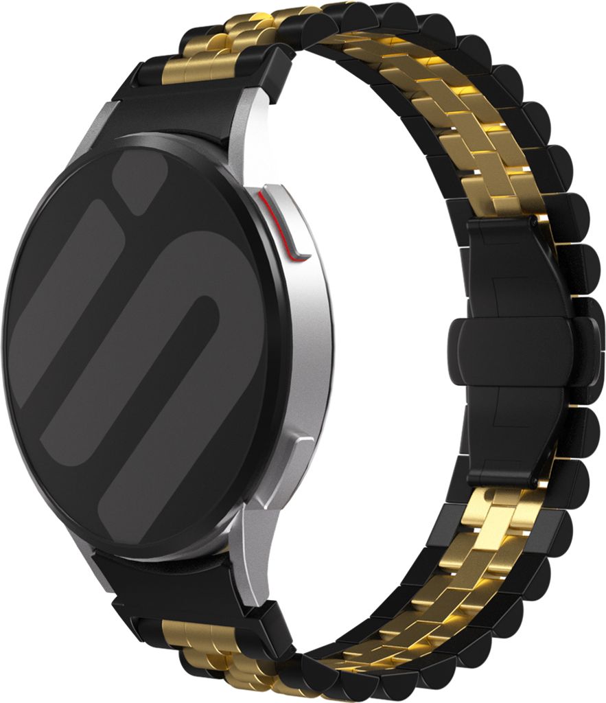 Strap-it Jubilee-Armband aus Stahl – speziell für Samsung Galaxy Watch 7 (40 & 44 mm) / Watch 6 (Classic) / Watch 5 (Pro) / Watch 4 (Classic) / ...