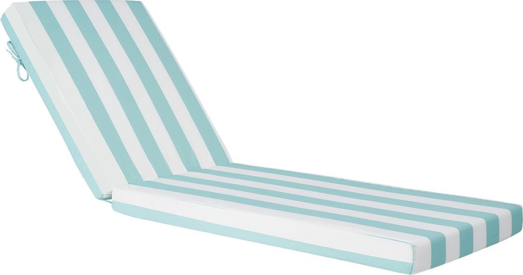 VEVOR Deckchair Auflagen, 2032x660x98 mm, Liegenauflagen für Außenbereich, wasserabweisend & farbecht, Sonnenliegen-Kissen mit Bändern, Terrasse...