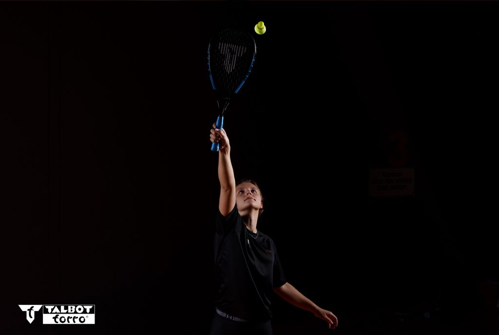 Speedbadminton Set SPEED 6600 LED im Slingbag