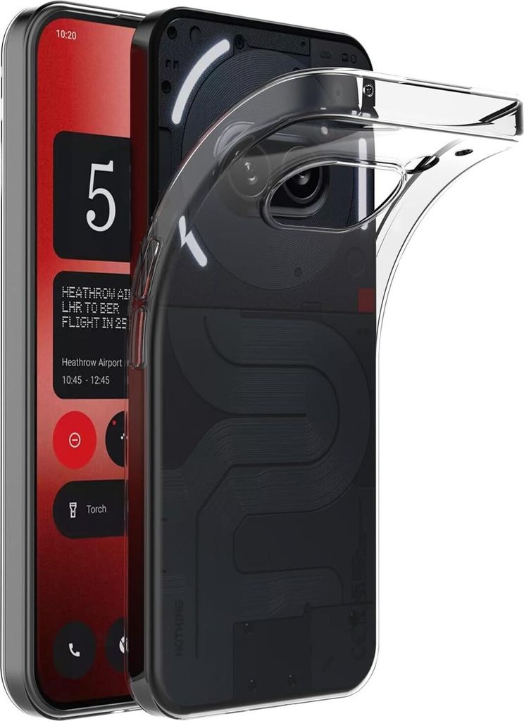 Hülle für Nothing Phone 2A Dünn Crystal Transparent Soft TPU Case Schutzhülle