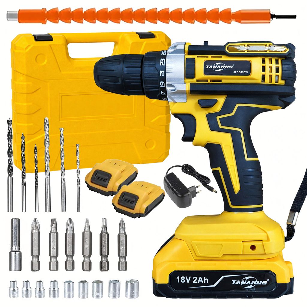 RealG RC-K-2303 Aku vrtačka / šroubovák 18 V, 2x 2 Ah Obrázok produktu 