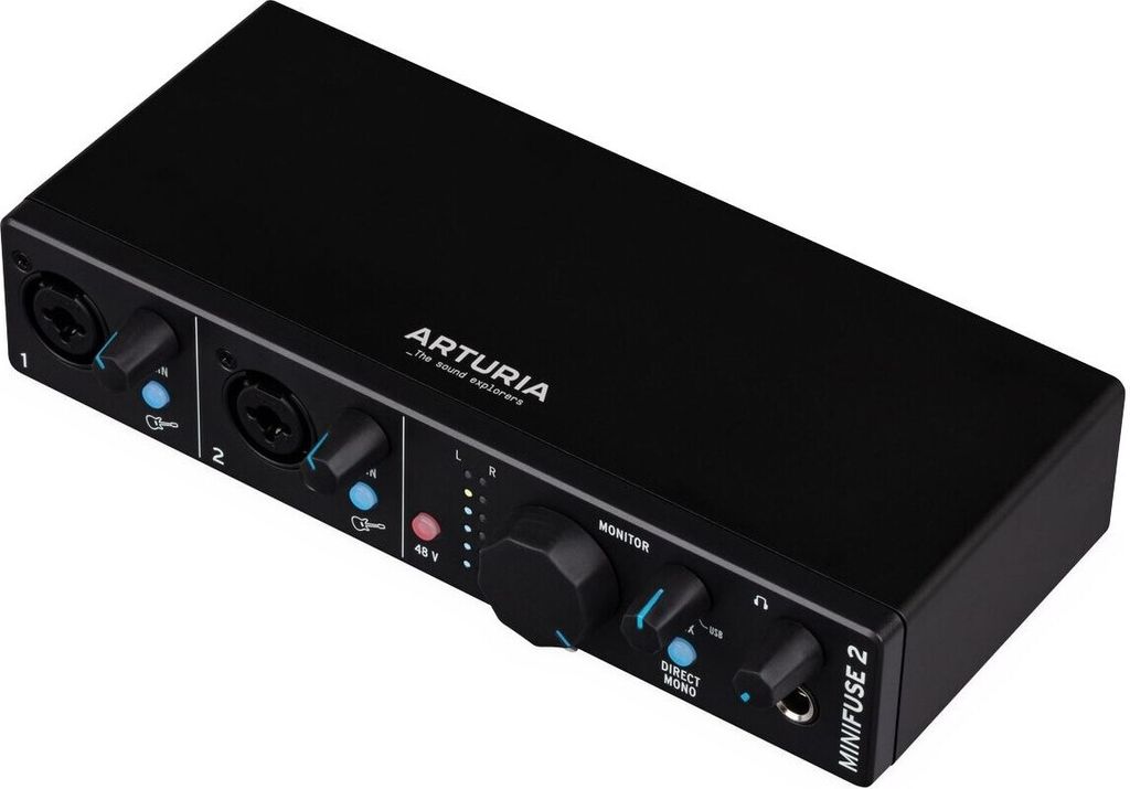 Arturia 800102 MiniFuse 2 - Kompaktes USB-Audio-Interface, Produktbild 