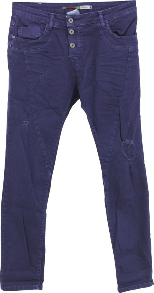 33384 Please, P 78AH02DKM-LAV2455, Damen Jeans Hose, Strechtdenim, 3645-ultramarine, XS