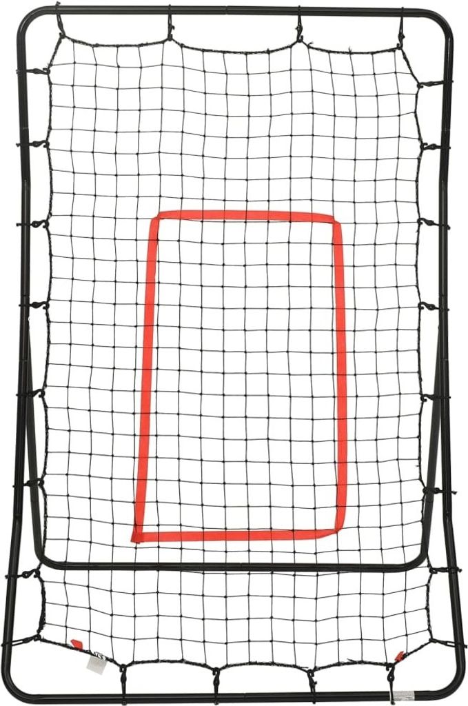 vidaXL Softball Rebounder 88x79x137 cm acier Image du produit 