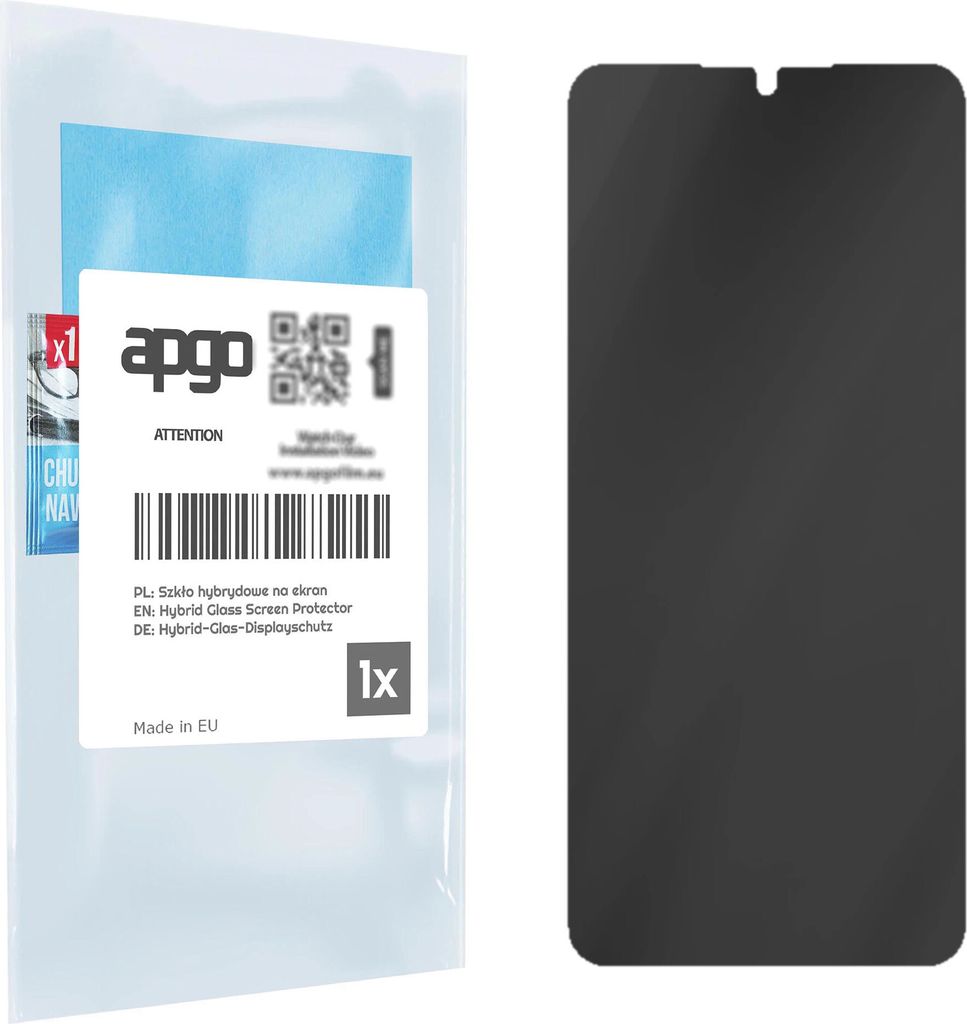 apgo Displayschutzglas Anti-Spähen Schutzglas für Vivo Y70 - Blickschutzglas Bildschirmschutz, 7H Hybrid Schutzglas mit Keramikbeschichtung [Matt...