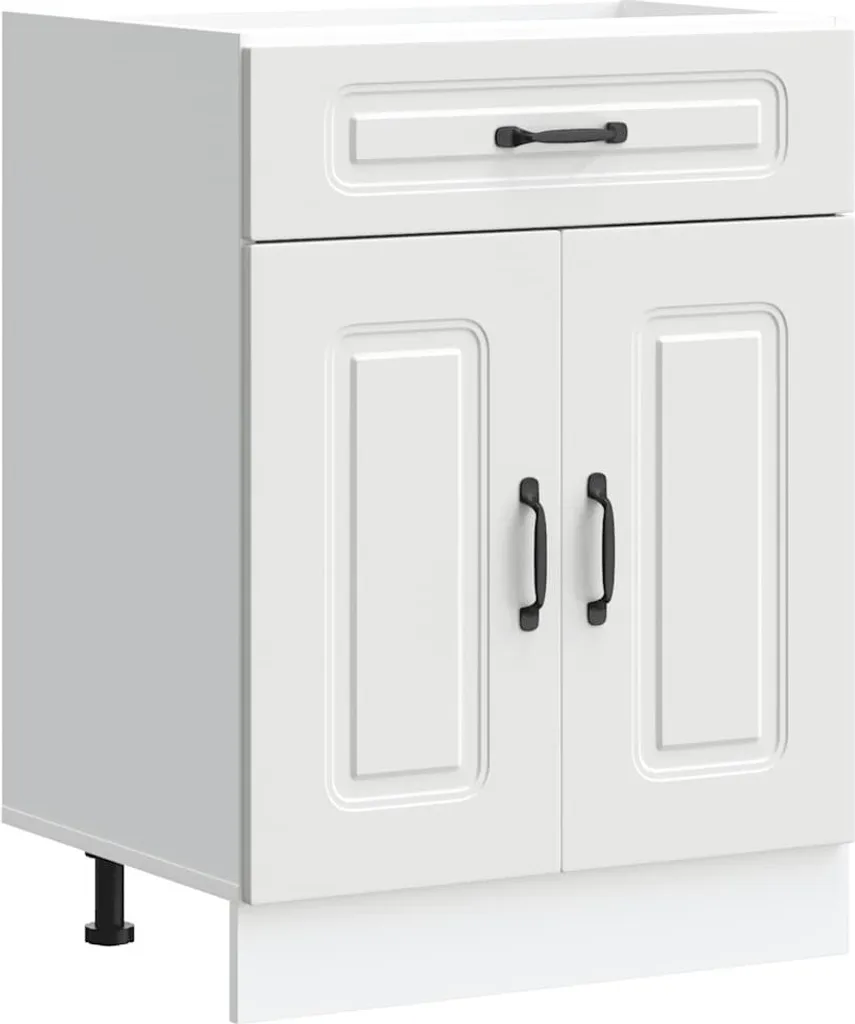 Mobile Base Cucina Kalmar Bianco | Legno 60x46x81,5 cm | Offerta