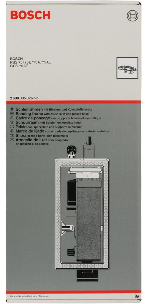 Bosch 2 608 005 026 - Noir - Gris - Bosch - 1 pièce(s) - Image du produit 