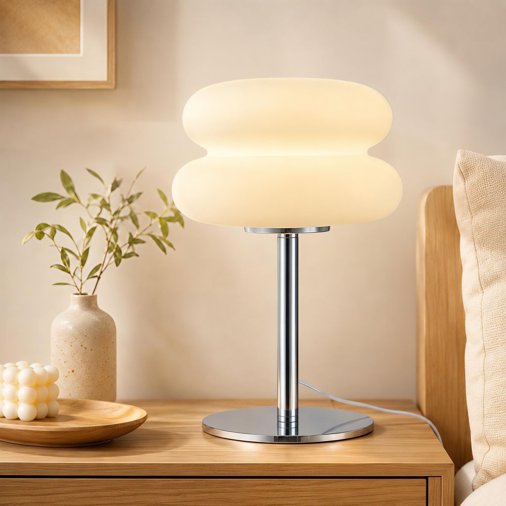 Nachttischlampen, LED Tischlampe, USB-Stecker, Dimmbare Produktbild 