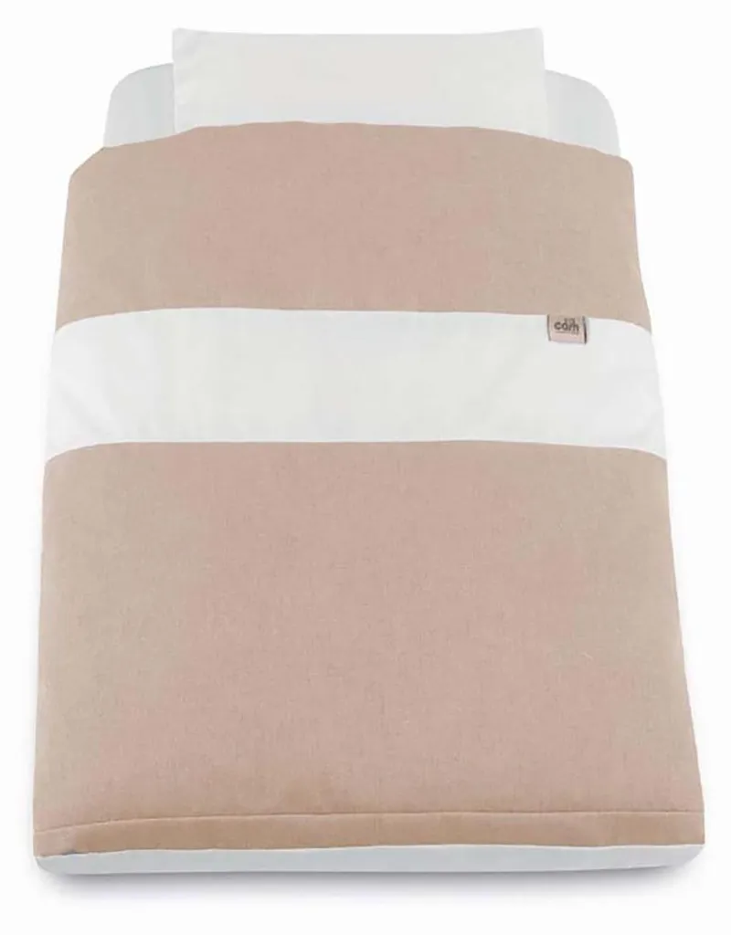 Aménagement lit bébé : set de lit 3 pièces Cullami doux et lavable