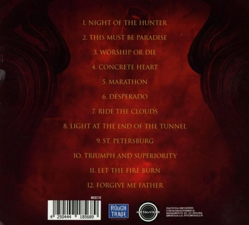 CD Audio Worship Or Die Astral Doors Musique Metal Format Boîtier Standard