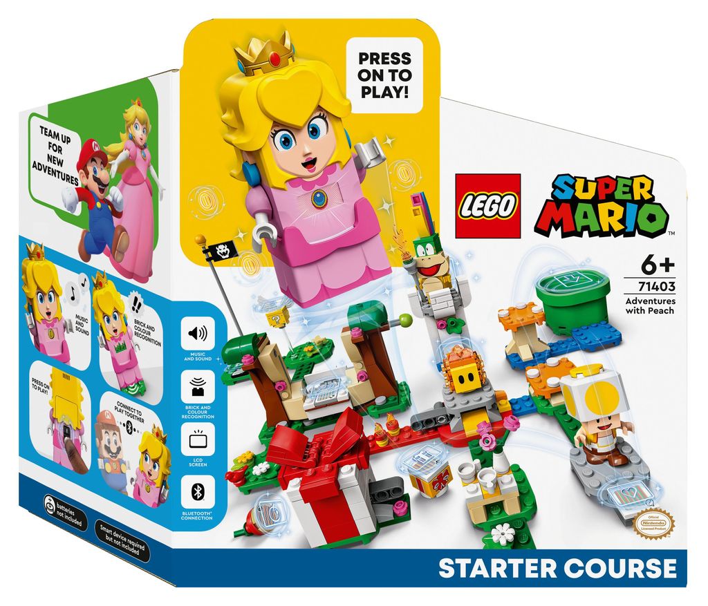 LEGO 71403 Super Mario Abenteuer mit Peach – Starterset, Produktbild 