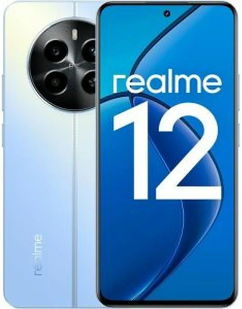 Realme 12 8/256GB Skyline Blue - Finis les Ralentissements et le Manque