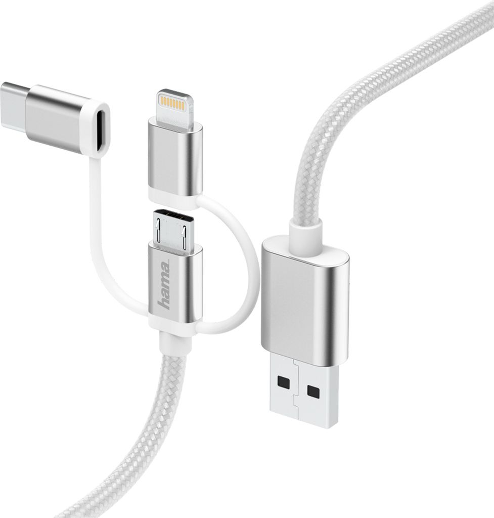 Hama 00183306, 0,2 m, USB A, Micro-USB B, USB 2.0, 0,48 Produktbild 
