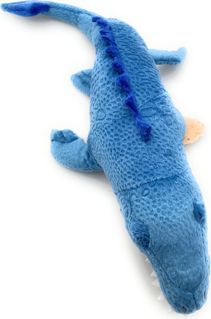 Onwomania Mosasaurus Dino Dinosaurier Plüschtier Kuscheltier Stoff Tier 44cm Blau