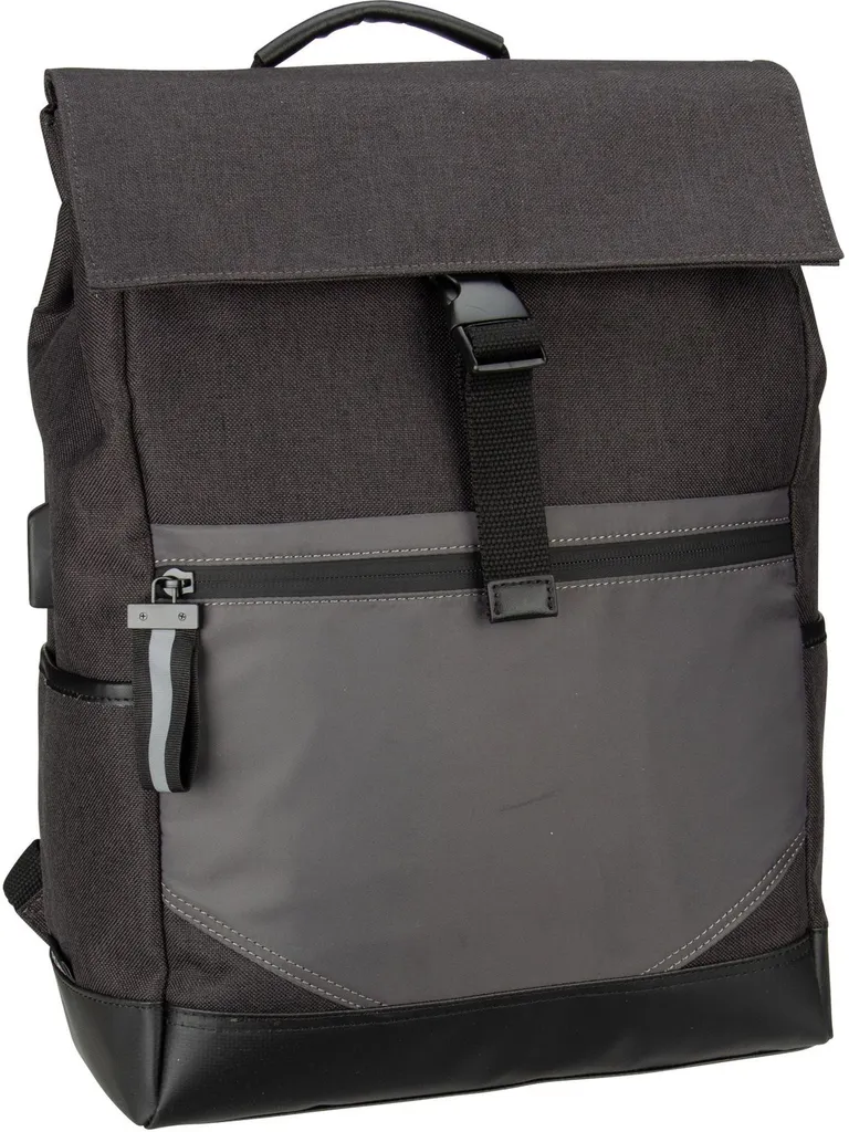 PICARD Speed Backpack Black | Zaino Porta PC 13" con Porta USB - 16