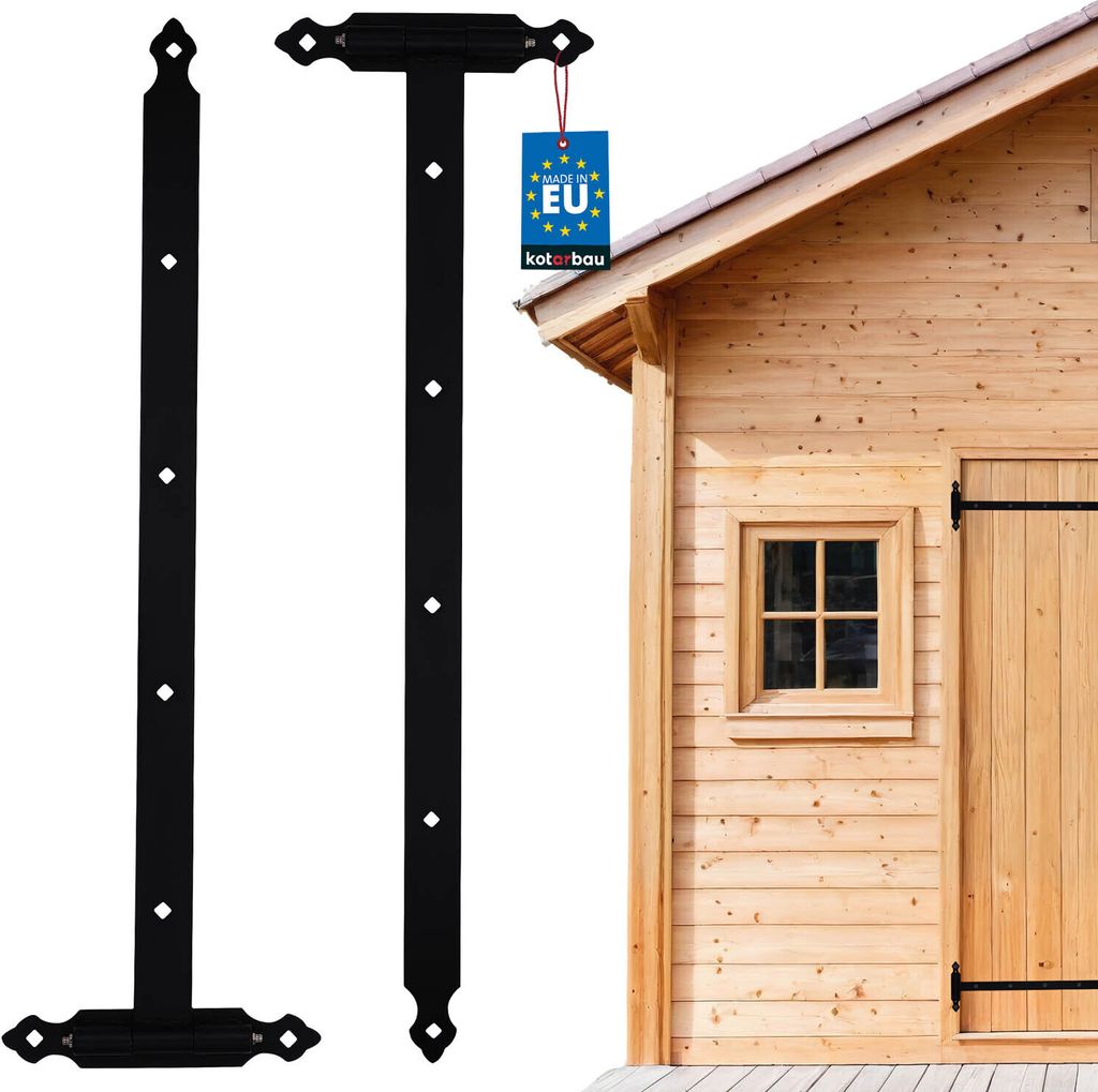 KOTARBAU® Záves pre okenice 800 mm 2 ks doska 255 mm Obrázok produktu 