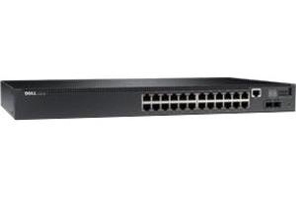 DELL PowerConnect N2024P, Managed, L3, Gigabit Ethernet (10/100/1000), Power over Ethernet (PoE), Rack-Einbau, 1U