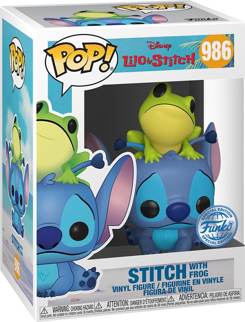Disney Lilo & Stitch - Stitch with Frog 986 Special Edition Produktbild 