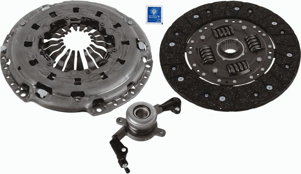SACHS Kupplungssatz Kupplung für VW CRAFTER 30-50 Kasten (2E) 3000 990 616