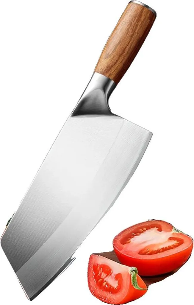 Coltello Carne Acciaio Inox Manico Legno Ergonomico | Taglio Professionale
