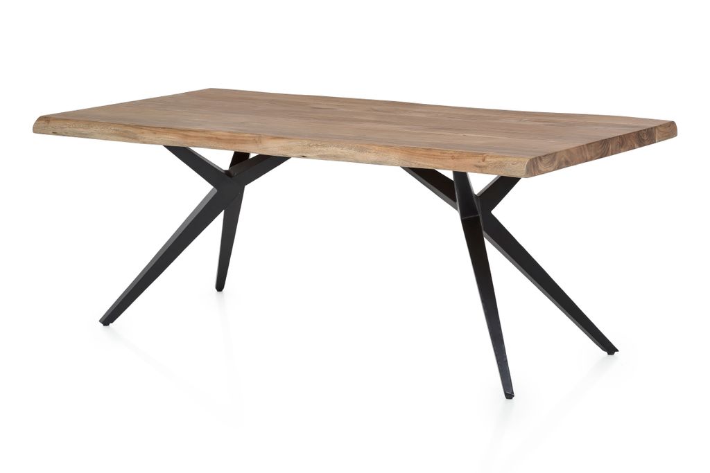 SIT Möbel TABLES & CO Tisch 120x120 cm 3 Beine in Gun Metal-Grau