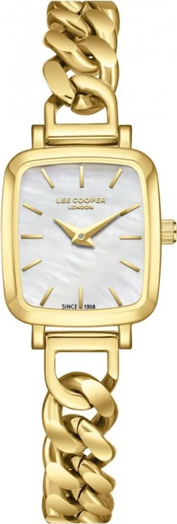 Montre Dorée Femme Lee Cooper LC08130.120 Idéale pour Soirées et Bureau