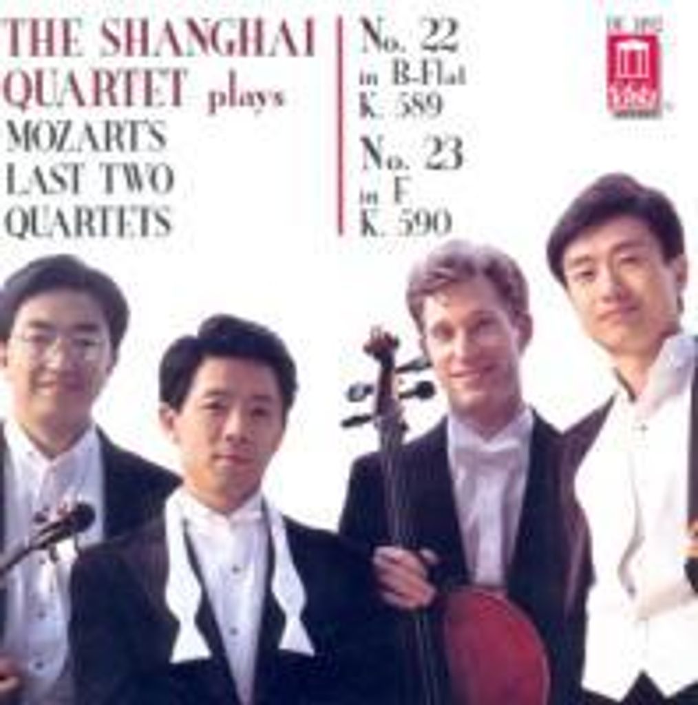 Shanghai Quartet: Mozart:Streichqartette 22+23