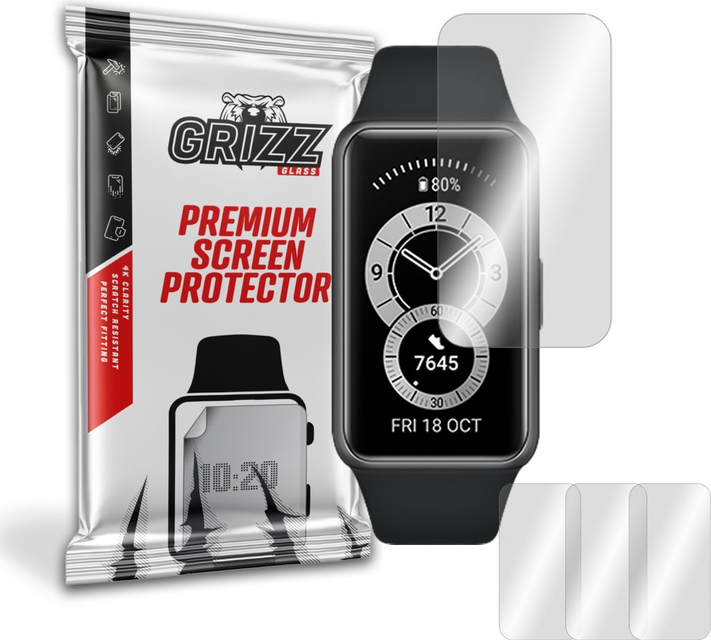Hydrogel-Folie GrizzGlass Hydrofilm für Huawei Band 6 Produktbild 