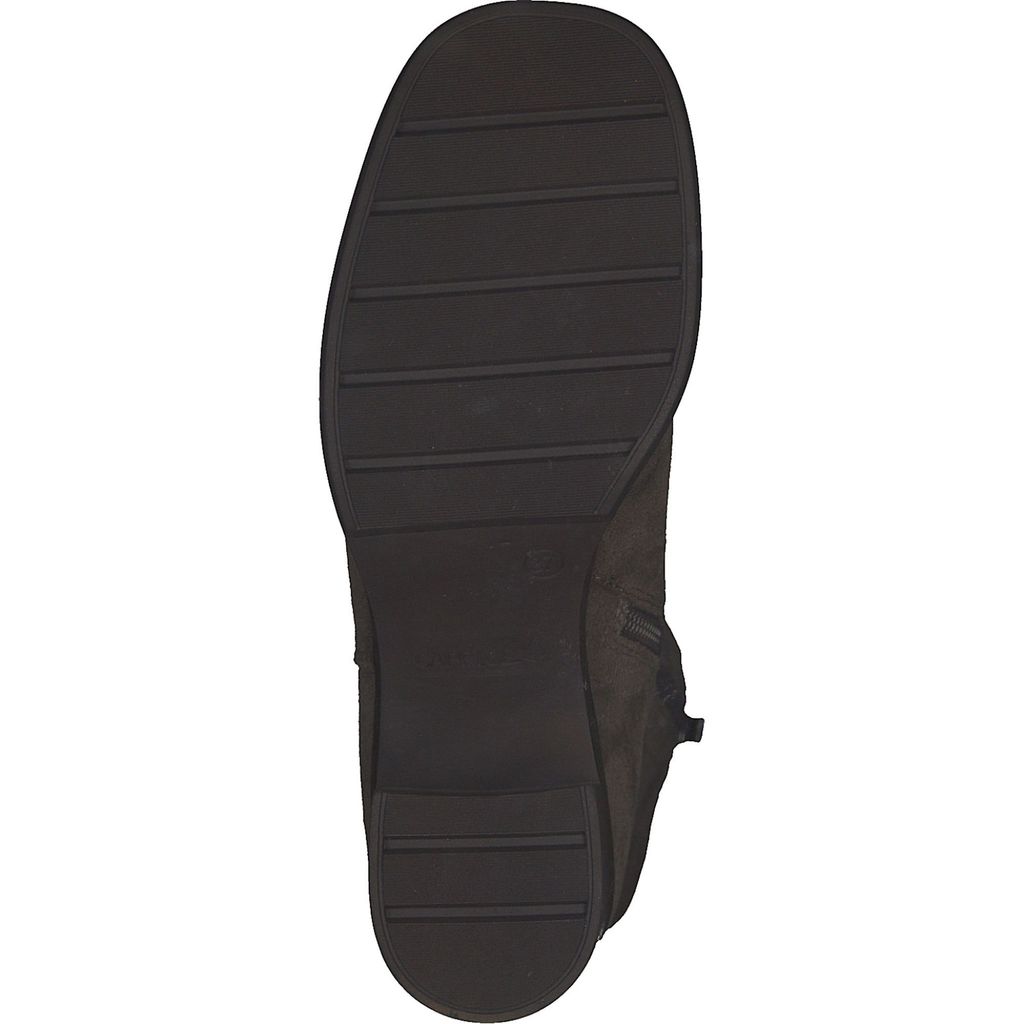 Caprice Damen Stiefelette Textil Stretch Reißverschluss Absatz modern 9-25326-41, Größe:40 EU, Farbe:Braun