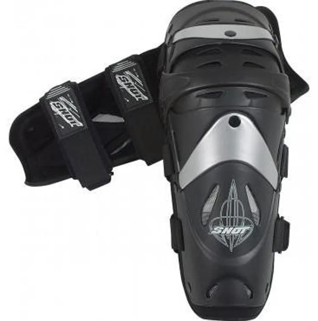 Protection de genou SHOT KID MOTIV noir pour moto et vélo enfant