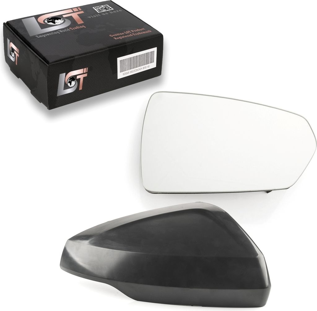 Spiegelglas Außenspiegel konvex Abdeckung rechts für VW Polo AW für Audi A1 GB